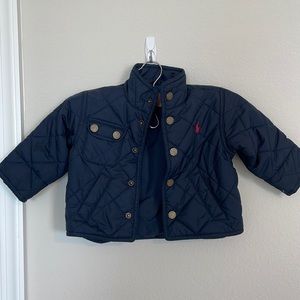 Ralph Lauren Quilted Down Puffer Jacket for Baby Boy (9M)